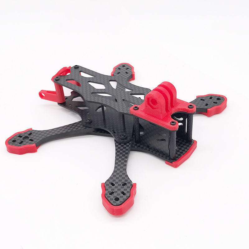 Drone Rc Holder - APEX 3 3 インチ 147 ミリメートルホイールベースカーボンファイバーフレームキット