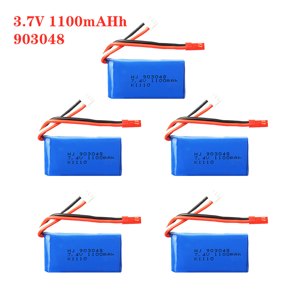 Lipo Battery Charger - Wltoys 7.4v,1100mah,903048,v353,a949,a959,a969,a979,k929,リモートコントロールカー,航空機バッテリー用のリポバッテリーと充電器,1〜5個