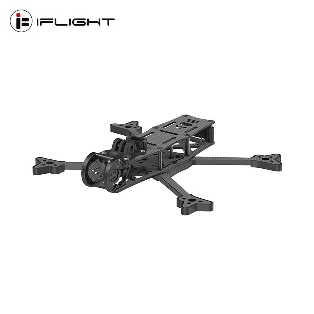 Drone Rc Quadcopter - IFlight AOS 5 V5.1 FPVフレームキット。6mmアーム、228mmホイールベース。O3、O4エアユニット、Vista HDシステムに対応したクアッドコプターフレーム。RCドローン用。