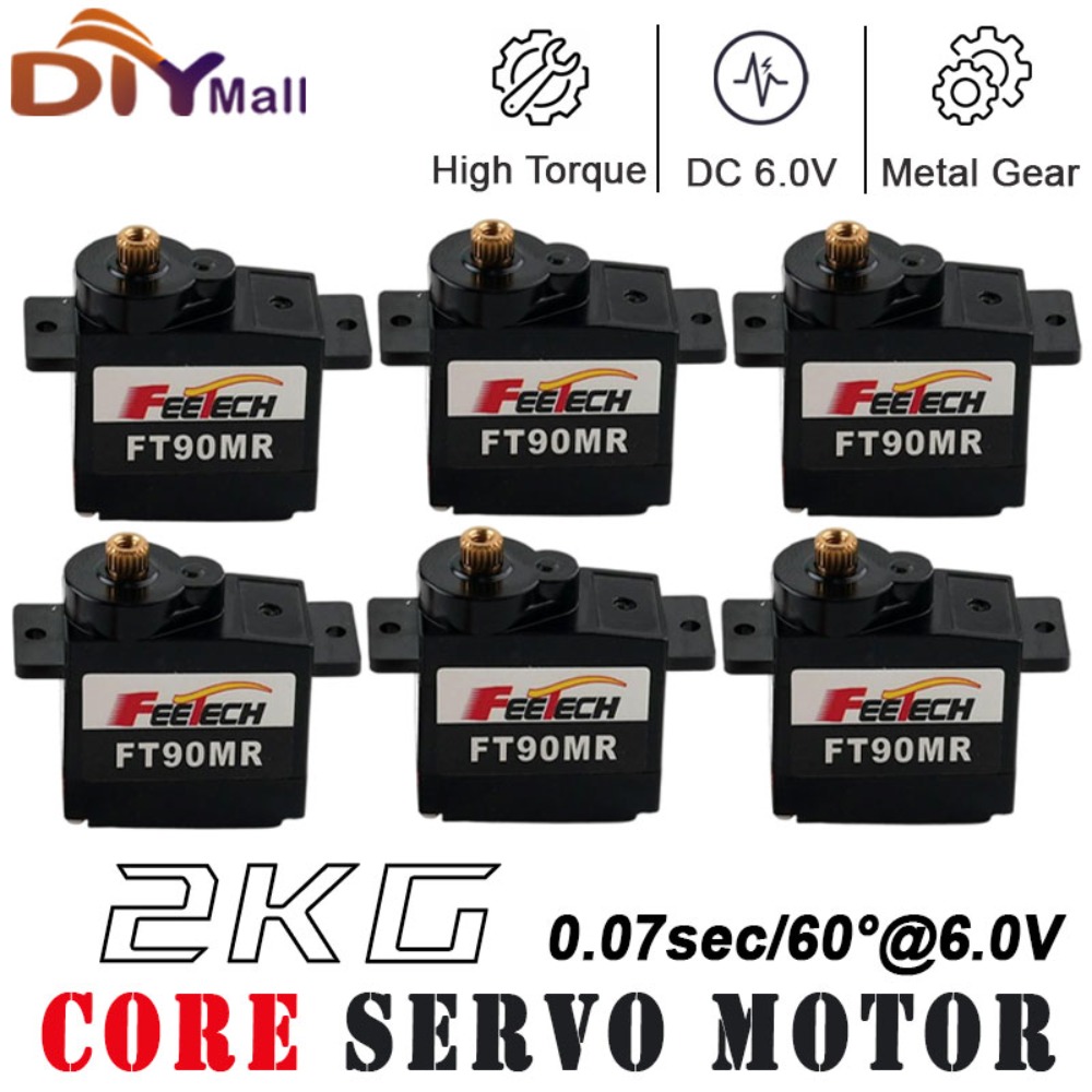 Drone Motor Rc Car - 1/2/4 個 Feetech FT90M デジタルメタルギアマイクロサーボ 2kg