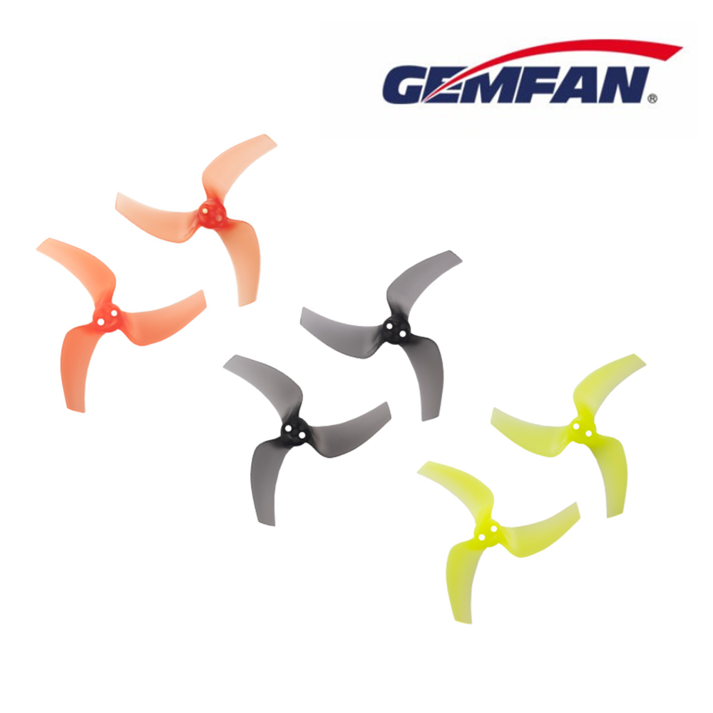 Drone Tech Rc - Gemfan 3.2インチ プロペラ（DJI Avata 2用、3032-3、2mm穴、RCドローン用、DIYマルチローター、FPVパーツ、6ペア/12個入り）