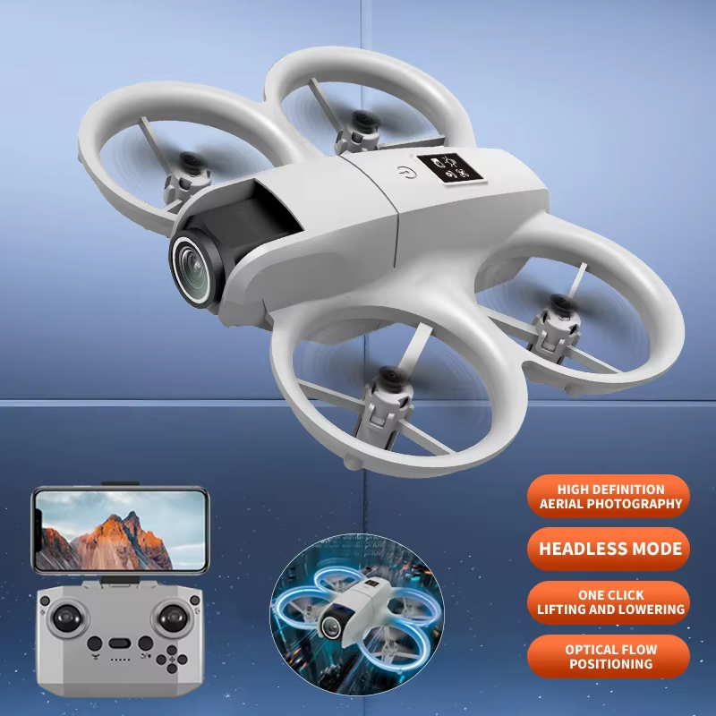 Drone Rc Ufo - 2026年新型GT3ミニ LED搭載折りたたみ式ドローン GPS 8K HDデュアルカメラ ブラシレスモーター