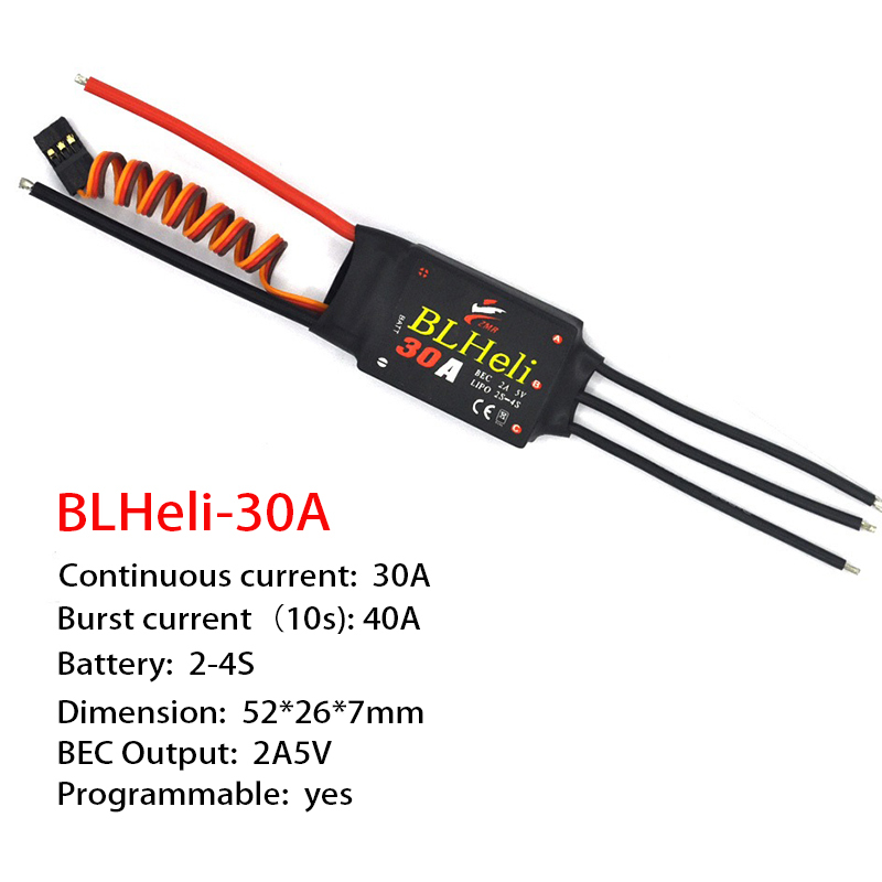 1-3 個ブラシレス ESC BLHeli 20A 30A  - Drone Rc Toy のレビューと価格
