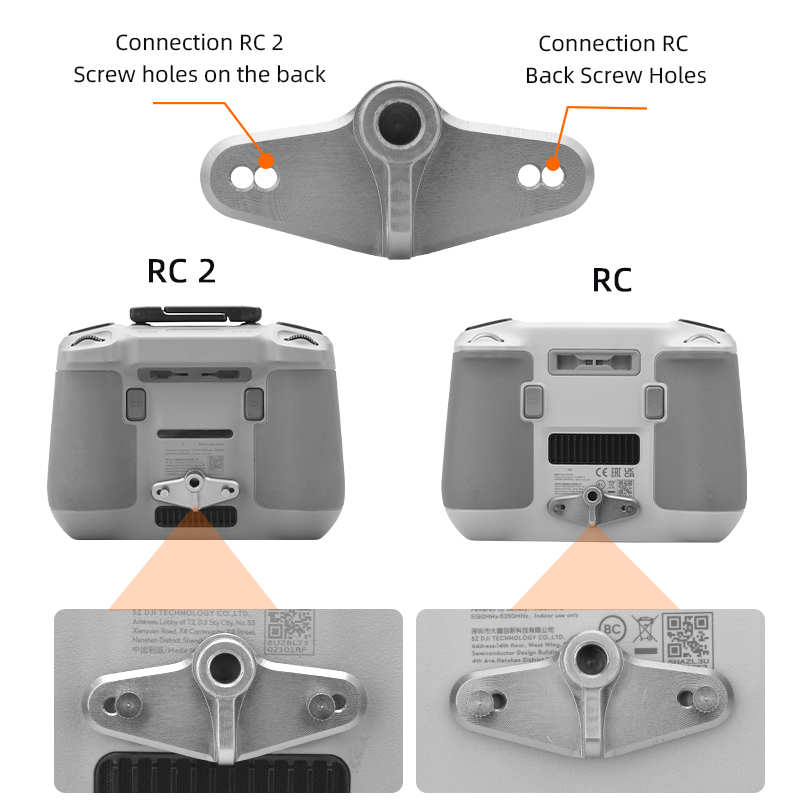 Dji mini用携帯電話ホルダークリップ,リモートコントロ - Drone Rc Holder のレビューと価格