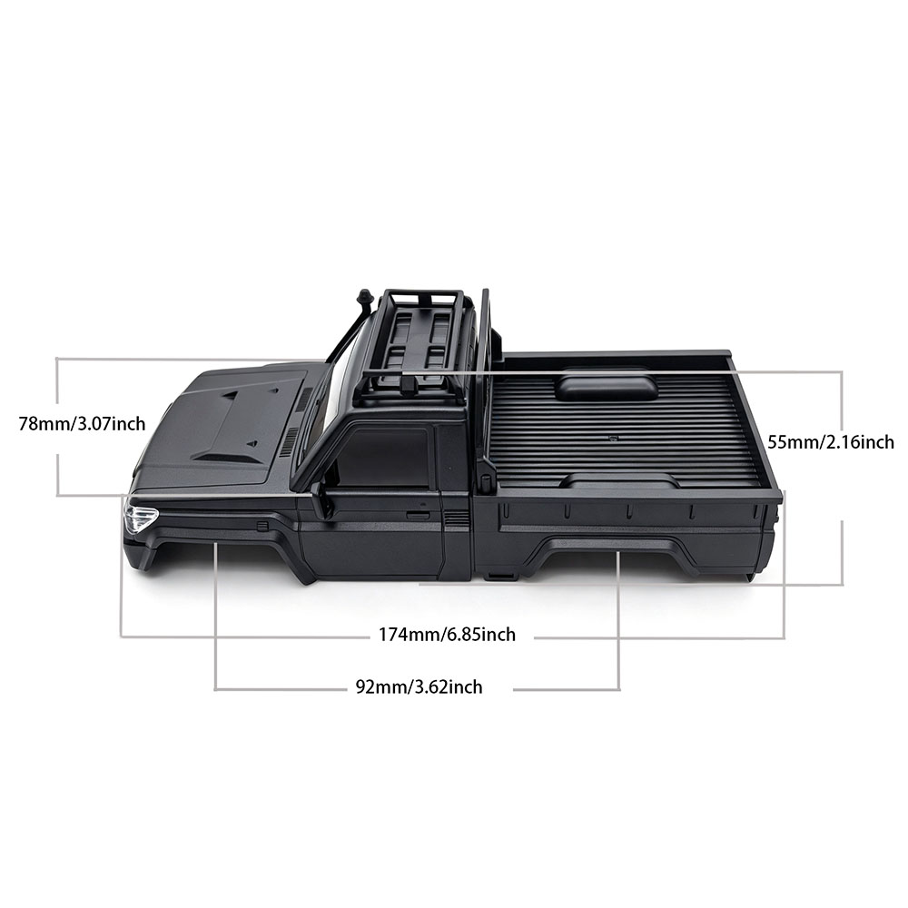 1/30スケールのAX30 SCX30 RCロッククローラー - Rc Car Body Shell のレビューと価格