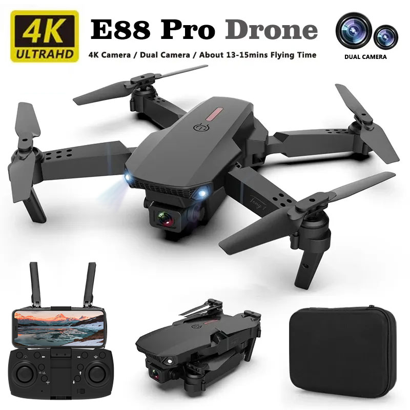 E88pro ドローンプロフェッショナル Dron オプティ - Drone Rc N2 のレビューと価格