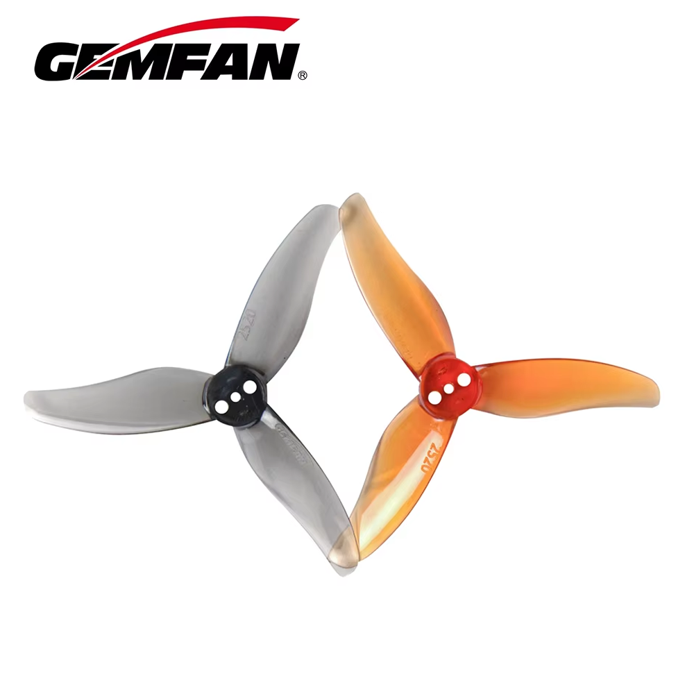 4ペア Gemfan Hurricane 2520 2.5X - Drone Tech Rc のレビューと価格