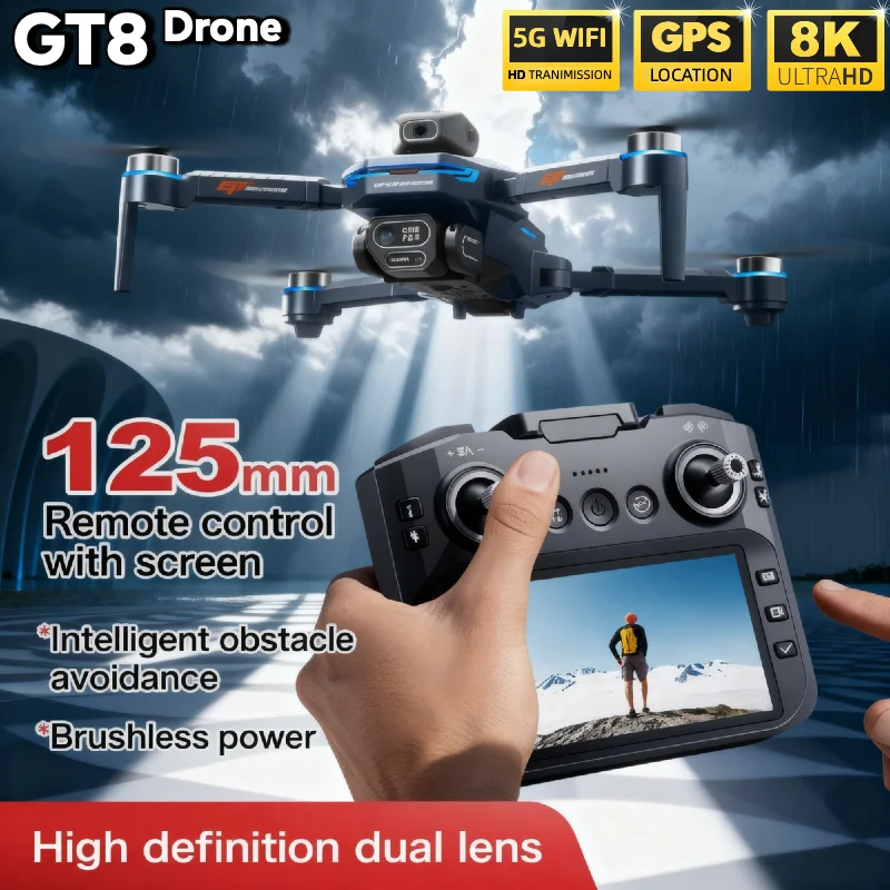 LSRC GT8 ドローン 4K プロフェッショナル デュア - Drone Rc Holder のレビューと価格