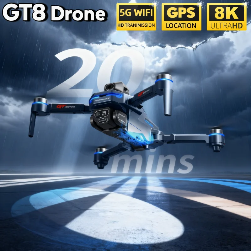 LSRC GT8 ドローン 4K プロフェッショナル デュア - Drone Rc Holder のレビューと価格