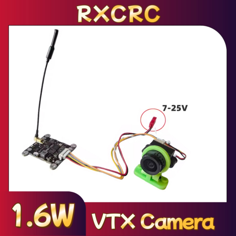 RXCRC 5.8G モジュール 48CH 1.6W VTX - Drone Rc Control のレビューと価格