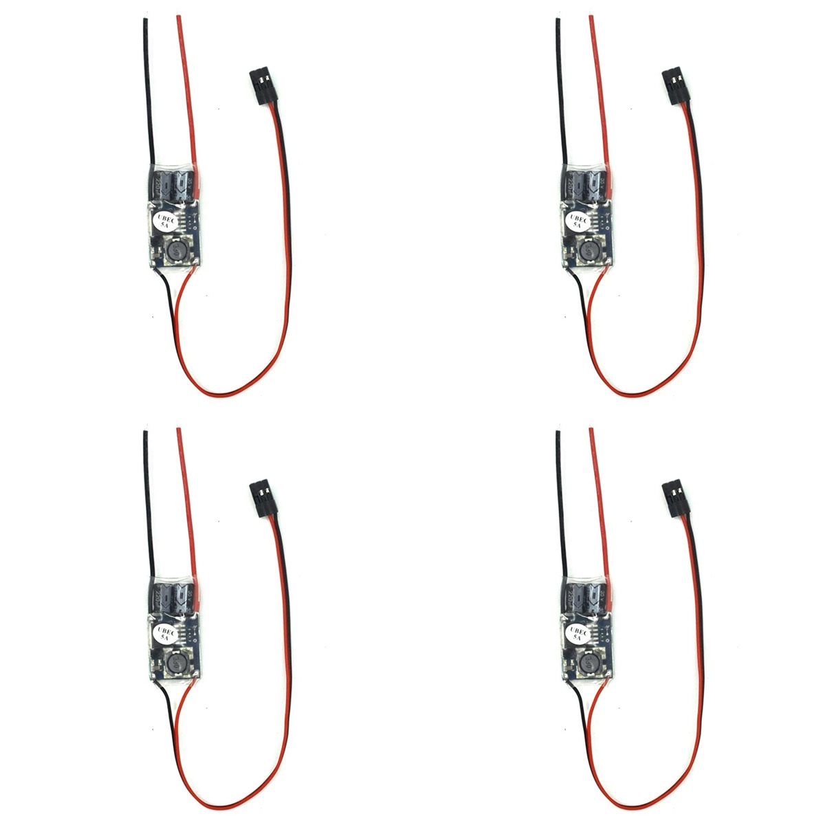 BAAE 4X UBEC 5V BEC フルシールドアンチジ - Drone Switch Rc のレビューと価格