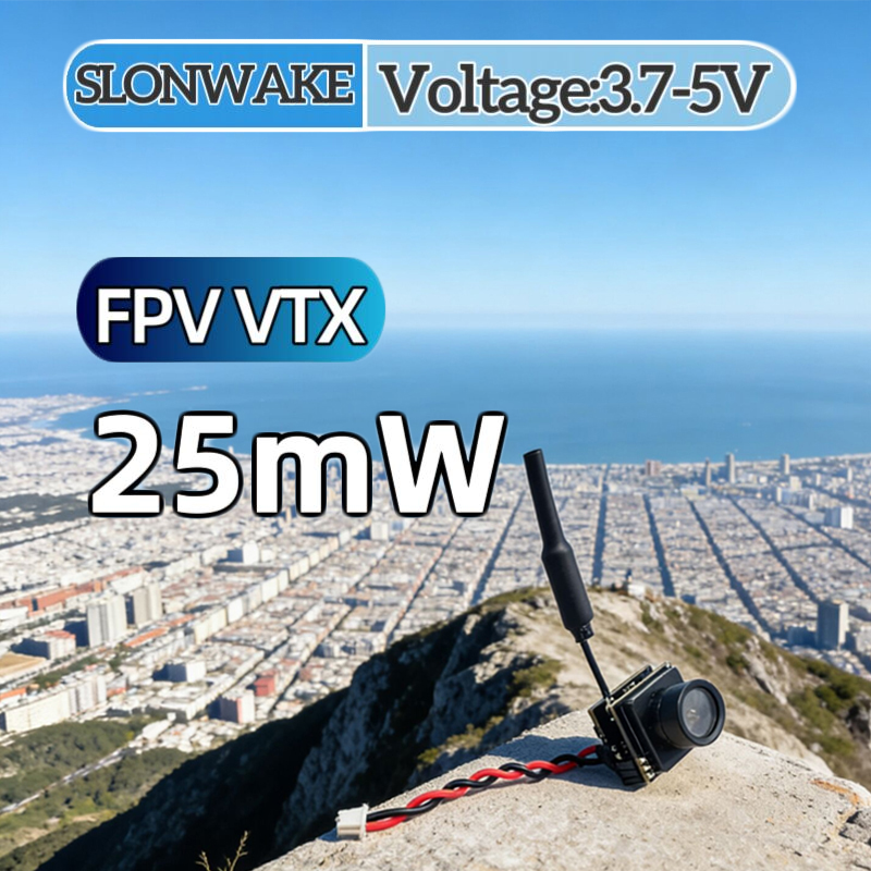 SLONWAKE FPV 25mW パワーシミュレーション  - Drone Rc Control のレビューと価格