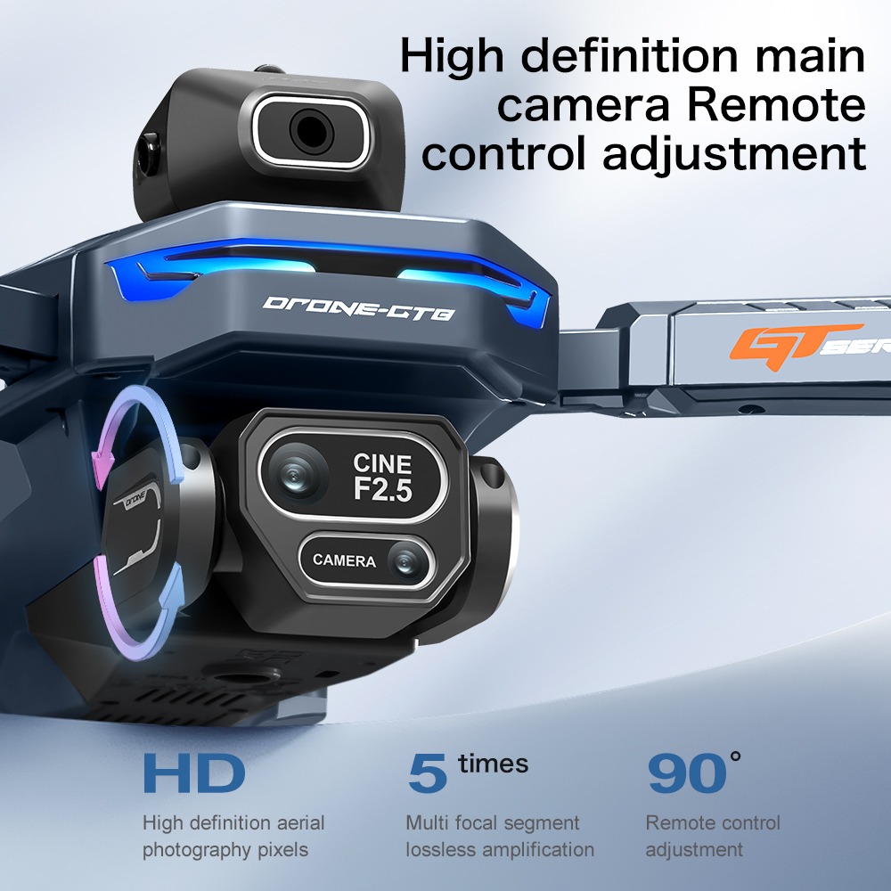 NEW GT8 HD RCドローン 4Kプロフェッショナルデ - Drone Rc Ufo のレビューと価格