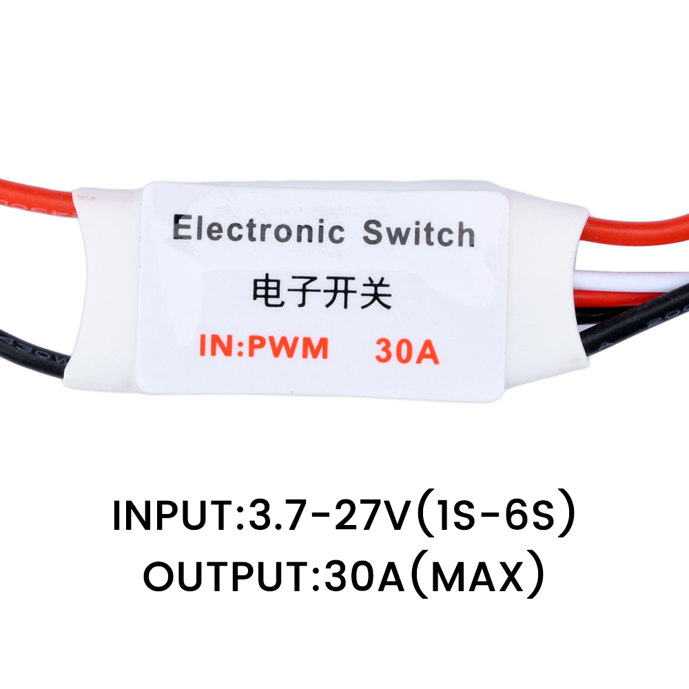 3.7-27V 30A リモートコントロール電子スイッチ P - Drone Switch Rc のレビューと価格