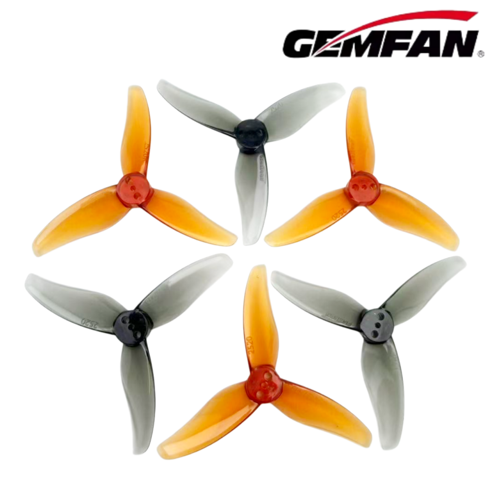 4ペア Gemfan Hurricane 2520 2.5X - Drone Tech Rc のレビューと価格