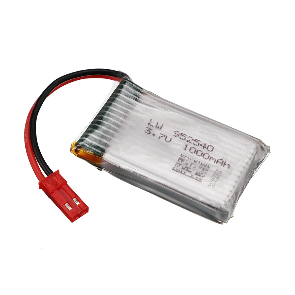 3.7V 1000mAhリポバッテリーとJSTプラグ付き充電 - Lipo Battery Charger のレビューと価格