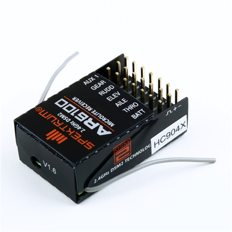 AR6100 DSM2 6CH 2.4GHz レシーバー S - Drone Tech Rc のレビューと価格