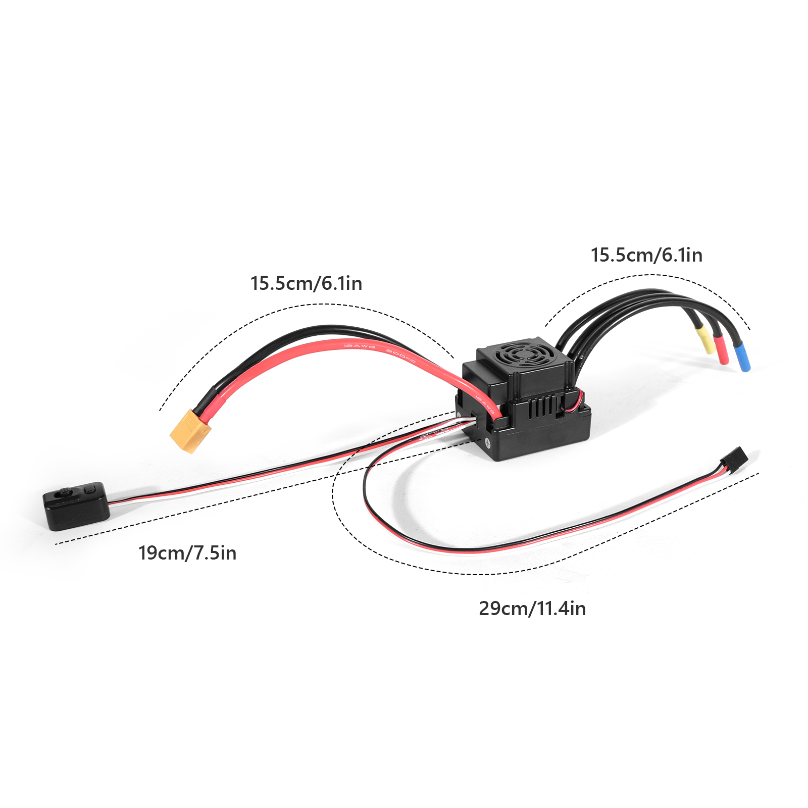 アップグレードセンサーレス 60A 80A 120A S-8 - Drone Motor Rc Car のレビューと価格