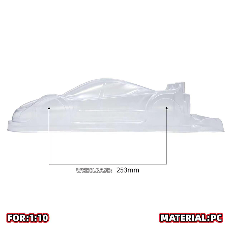 1/10 RCオンロードドリフトカーボディシェル 190mm - Rc Car Body Shell のレビューと価格