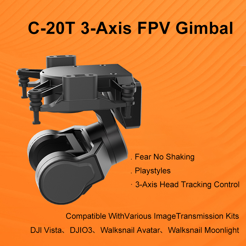 FPVレーシングドローン用3軸ジンバル、安定性向上、PTZ対 - Drone Rc Holder のレビューと価格