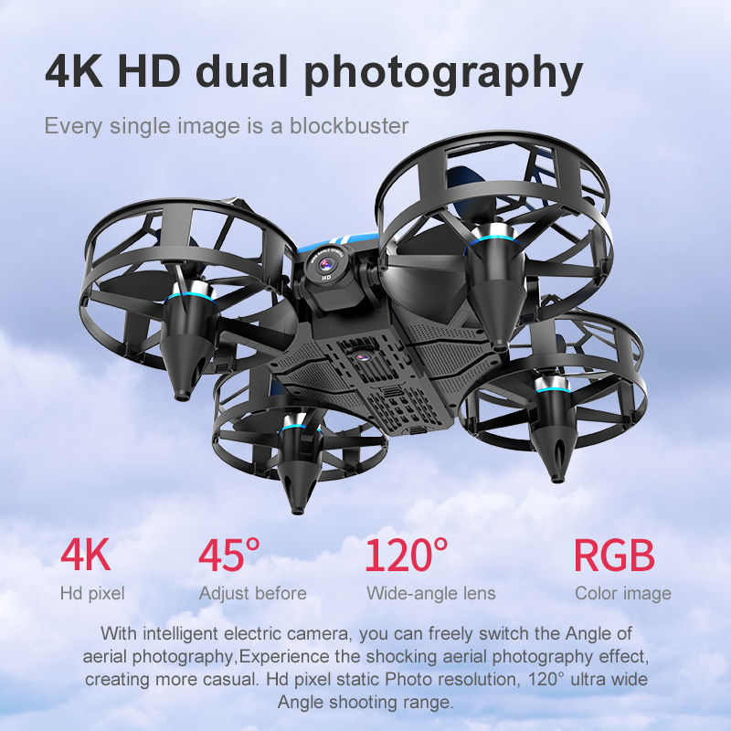 新型ミニドローン 812PRO プロ仕様 HD空撮ドローン  - Drone Rc Cable のレビューと価格