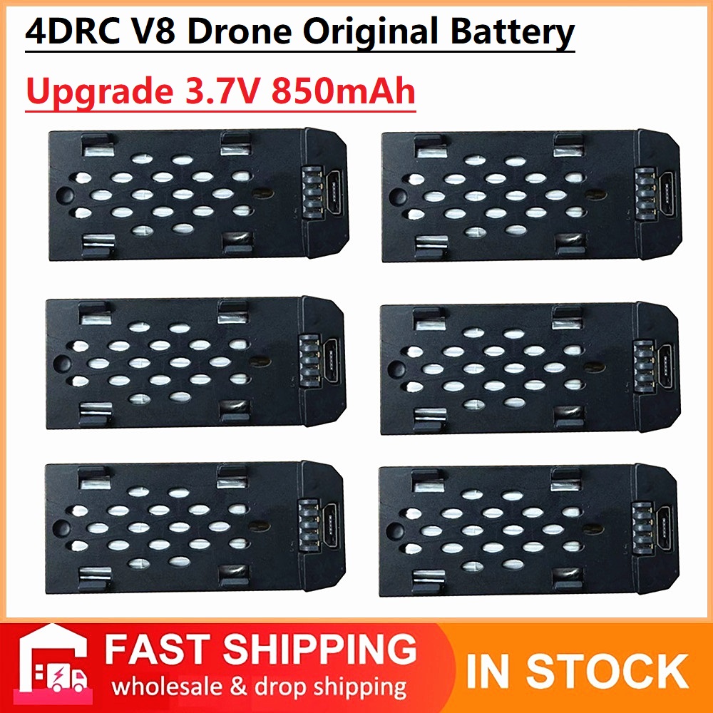 4DRC V8 ドローンオリジナルバッテリー 3.7V 85 - Drone Rc Ufo のレビューと価格