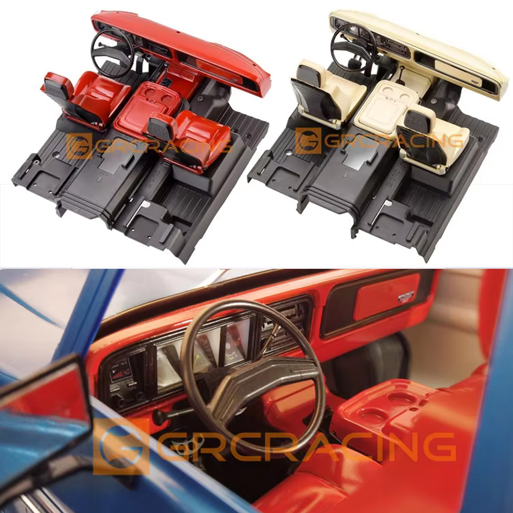 Rc カーフルインテリアボディシェルキャブシートキット 1/ - Drone Reaper Rc のレビューと価格